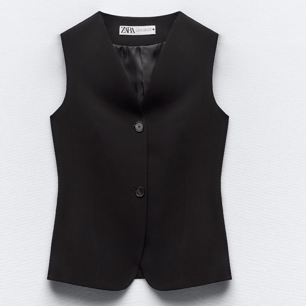 NWT Zara long vest